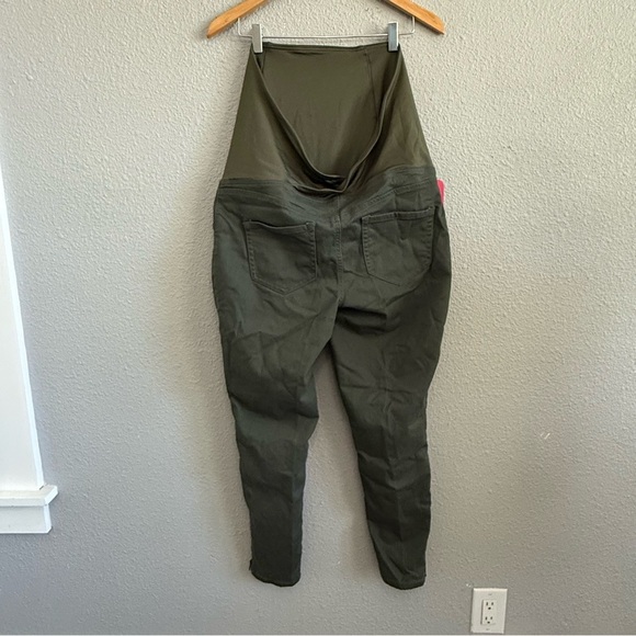 NWT Ingrid & Isabel Maternity Crossover Panel Utility Pant Jeggings Size 12‎ - Picture 7 of 8